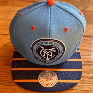 NYC FC x Mitchell and Ness Snapback brand new